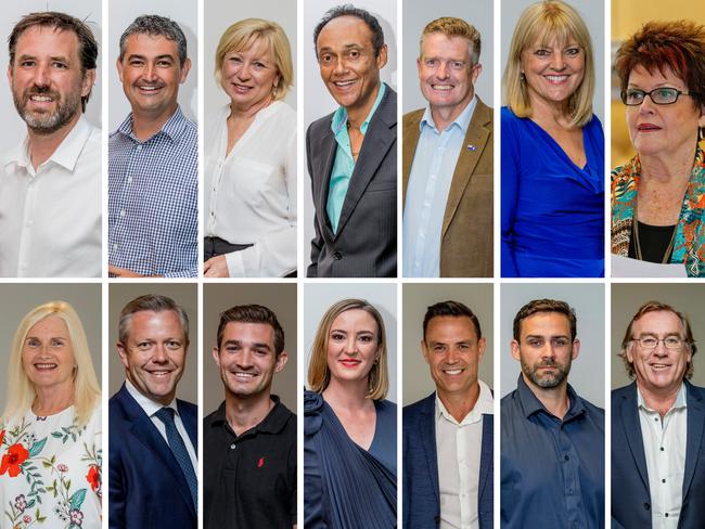 Gold Coast councillors.