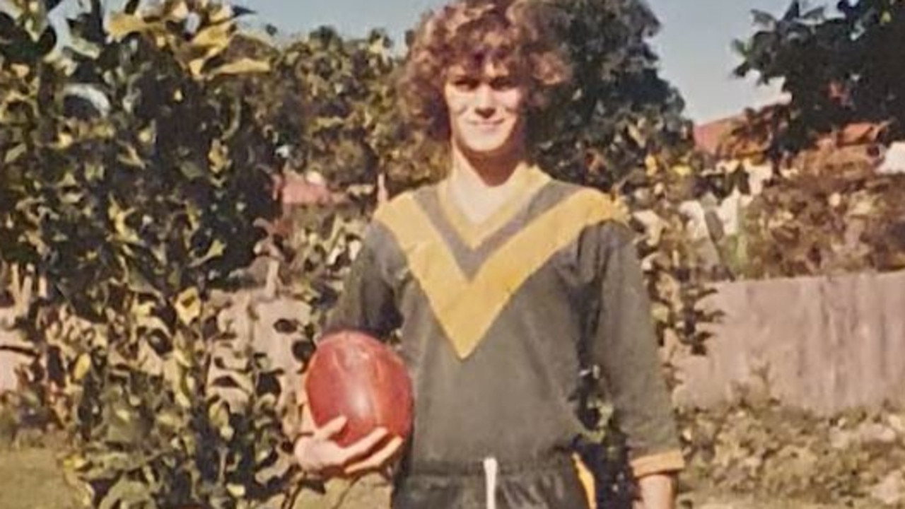 Coffs Harbour's Allan McCabe ready for one of his passions – footy.