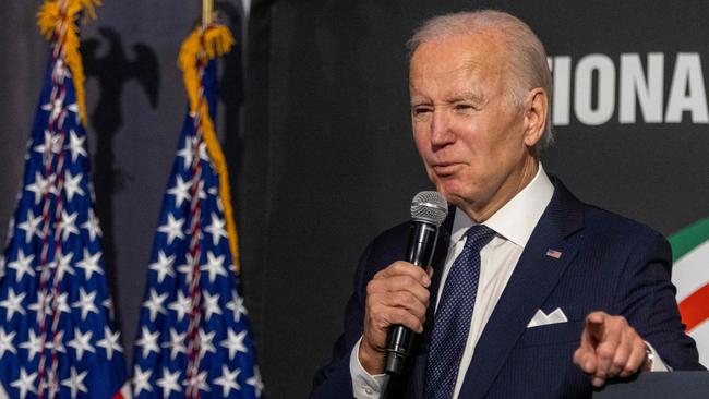 US President Joe Biden. Picture: AFP