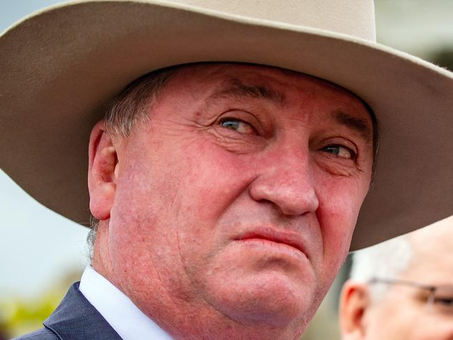 Deputy Prime Minister Barnaby Joyce has waded back into the biosecurity row. Picture: NCA NewsWire/Sarah Matray