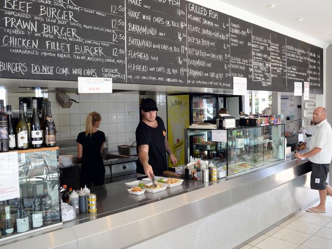 Palm Beach Fish &amp; Chips was demolished to make way for the proposed shop top development on Barrenjoey Rd. Picture: Simon Cocksedge.