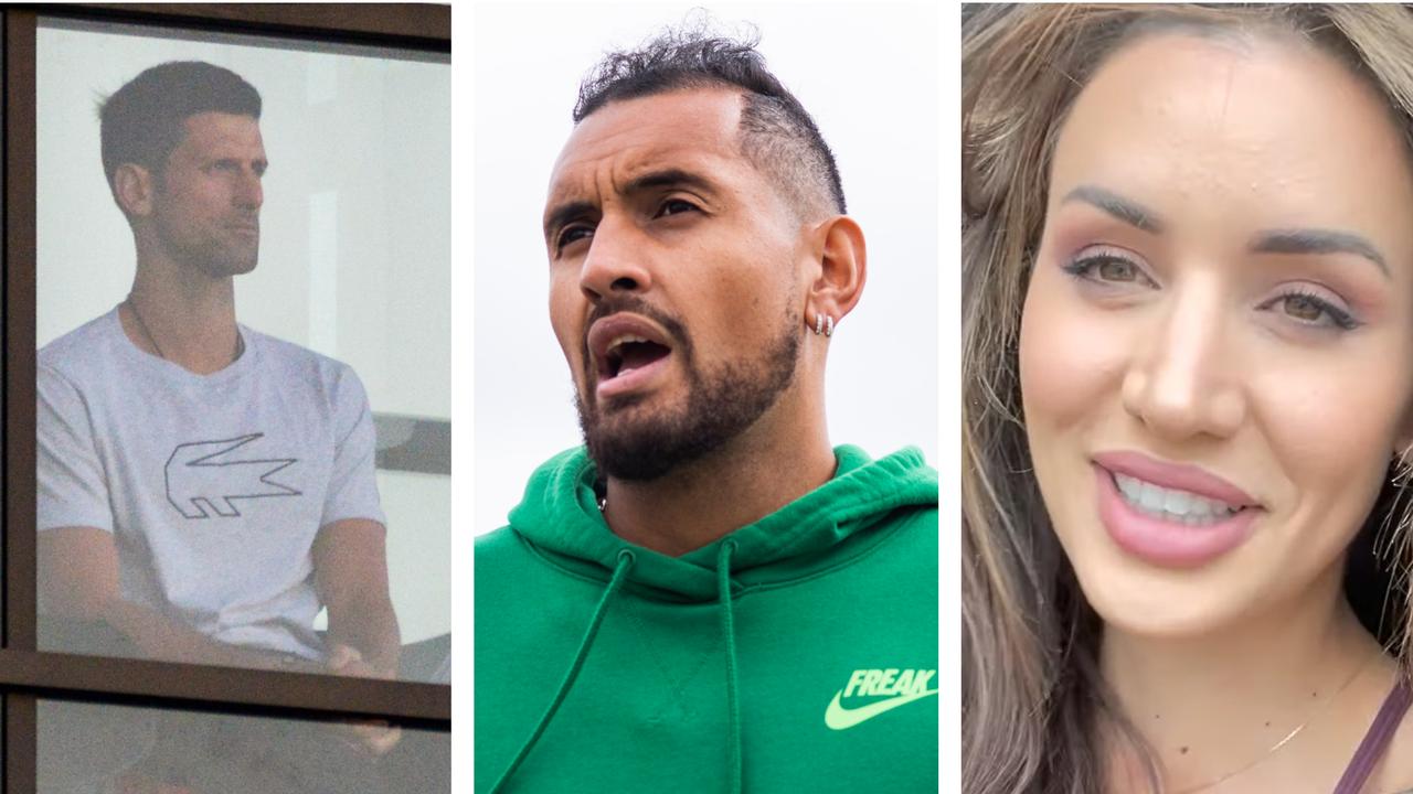 Nick Kyrgios has blasted Novak Djokovic and Vanessa Sierra.