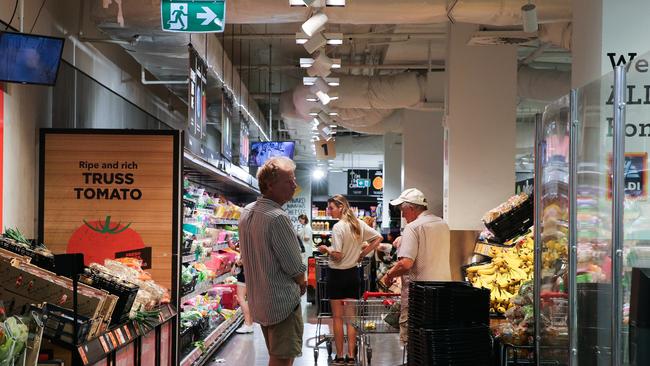 SYDNEY, AUSTRALIA - Newswire Photos JANUARY 17, 2022: A view of a produce section at Aldi in Sydney as the cost of living continues to rise making it tough on families and the general public. Picture: NCA NewsWire