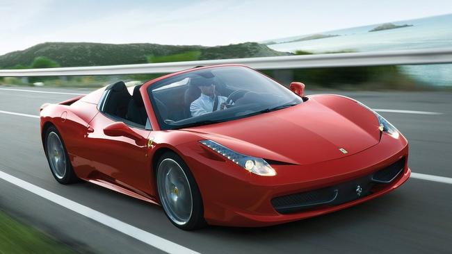 About 350 Ferrari sports cars were recalled last year to replace faulty Takata airbags. Picture: Supplied