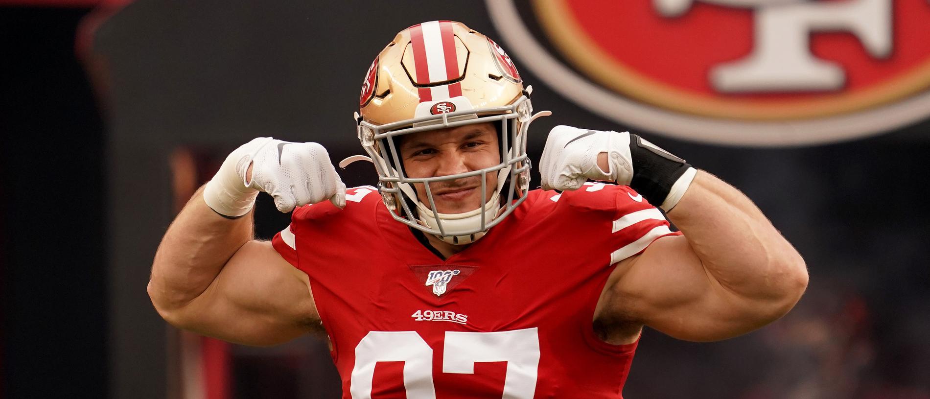 Source - 49ers' Nick Bosa is highest-paid defensive player - ESPN