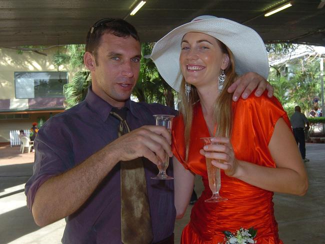 Ben Judd and Sarah Davis at Ladies Day Cluden Racecourse Townsville