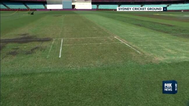 Two days out: A first look at SCG pitch