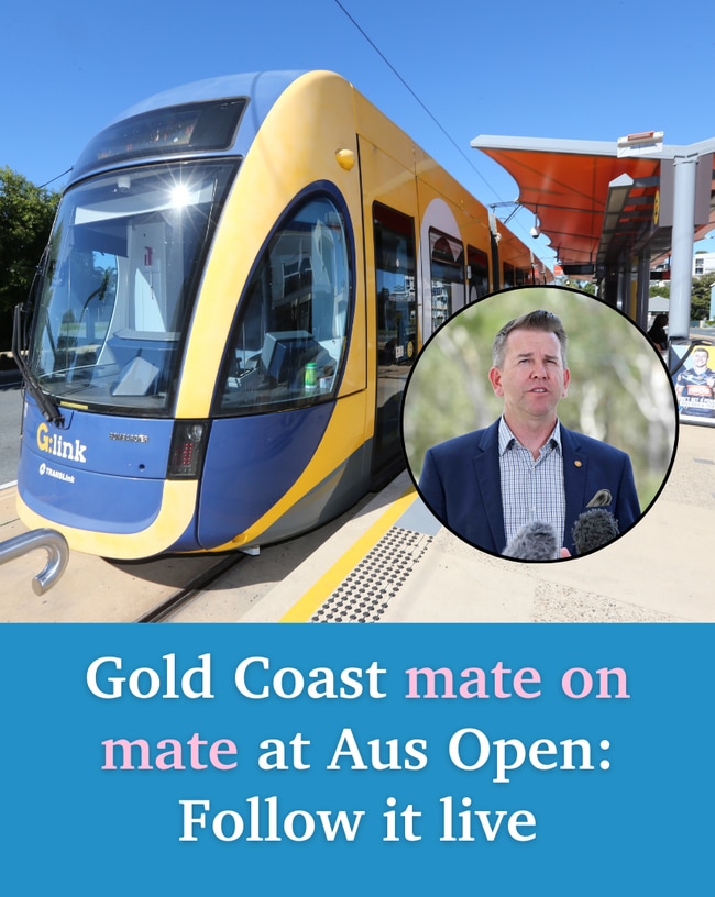 Gold Coast trams and Deputy Premier Jarrod Bleijie