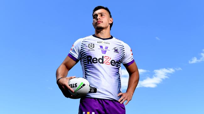 The Storm let Tino Fa’asuamaleaui go, then tried to get him back. Picture: Bradley Kanaris/Getty Images