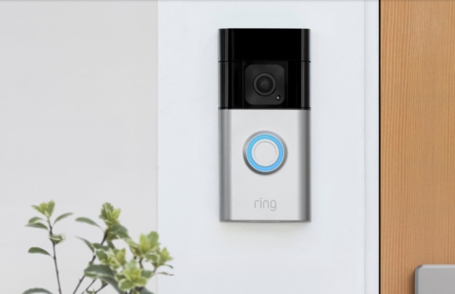 Ring's video doorbell can been installed in 'five minutes or less'.