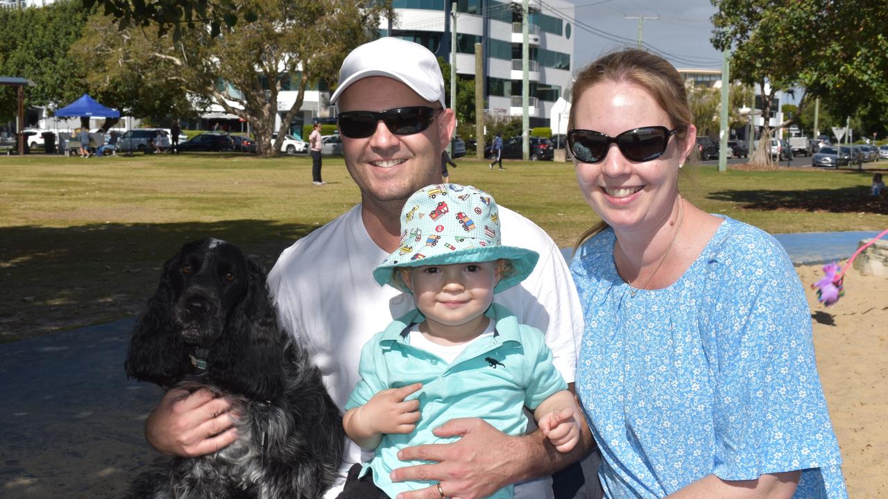 Adriana and Joel Miller at at Cotton Tree. Picture: Kristen Camp