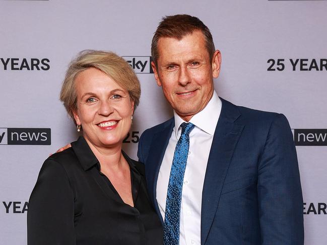 Tanya Plibersek and Michael Coutts-Trotter. Picture: Justin Lloyd