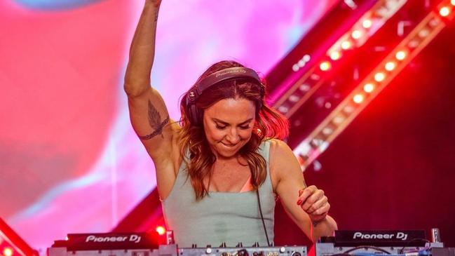 Mel C was DJ'ing in Sydney. Picture: @melaniecmusic/Instagram