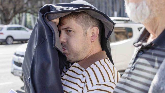 Heath Wayne Tonkin has pleaded guilty to multiple child sex offences. Picture: Emma Brasier