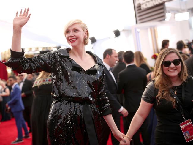 Gwendoline Christie attends The 23rd Annual Screen Actors Guild Awards at The Shrine Auditorium on January 29, 2017 in Los Angeles, California. Picture: Getty