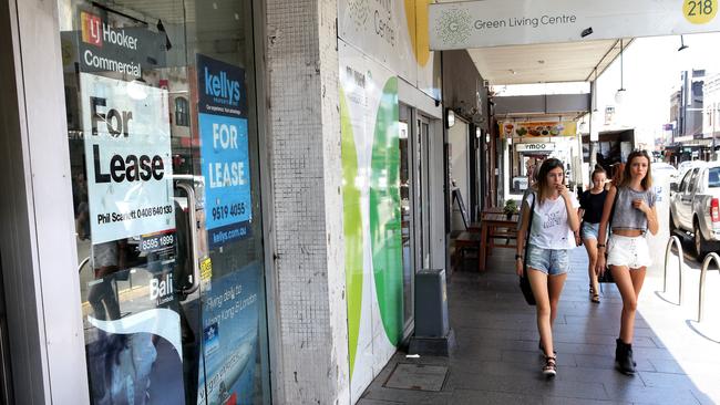 Empty shops, shops for lease along King Street Newtown. What is City of Sydney Council doing about the amount of empty shop fronts along Oxford Street, Paddington and King Street Newtown?