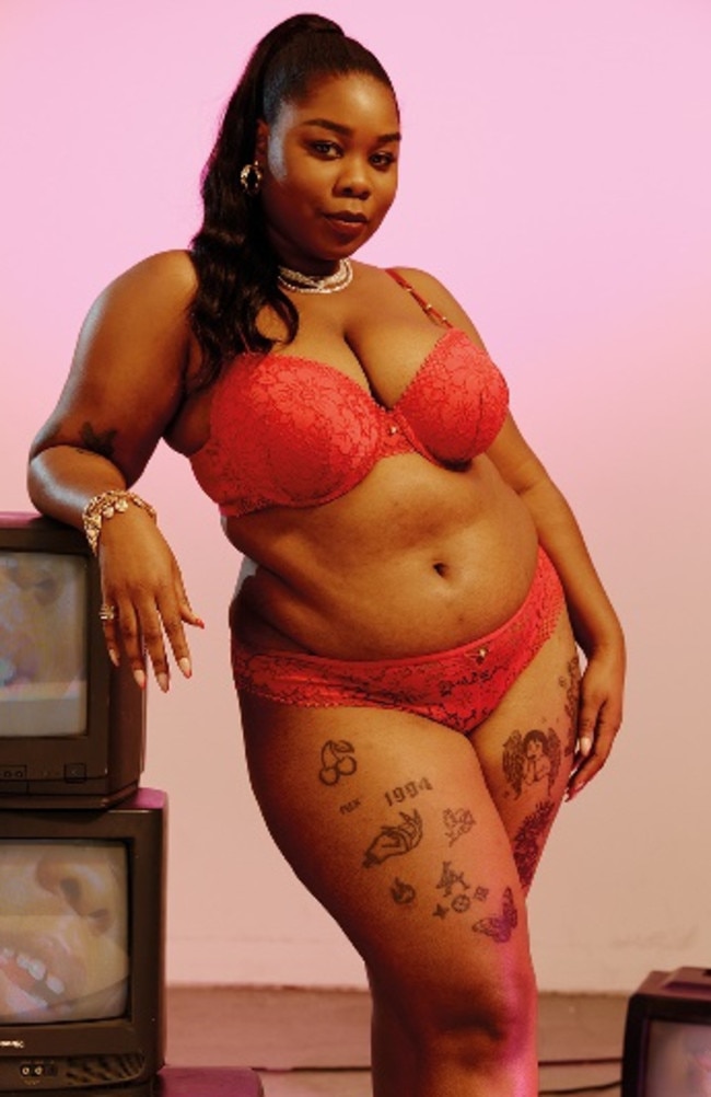 DJ Flex Mami in Bras N Things I Am Many Things campaign.