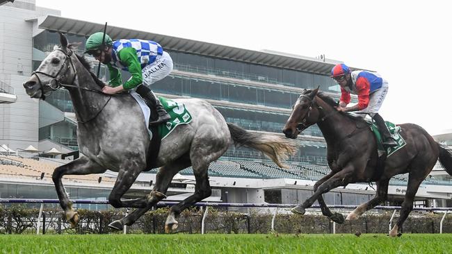 Exemplar notched back-to-back Flemington wins on Saturday. Picture: Getty Images