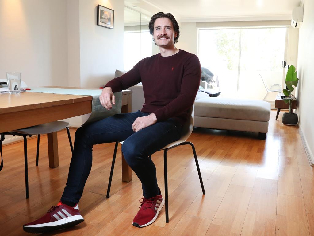 It is a good time to be a renter, like Sydney’s James Rogers. Picture: Richard Dobson