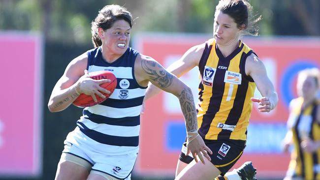 Richelle Cranston is set to miss Geelong’s first AFLW game.