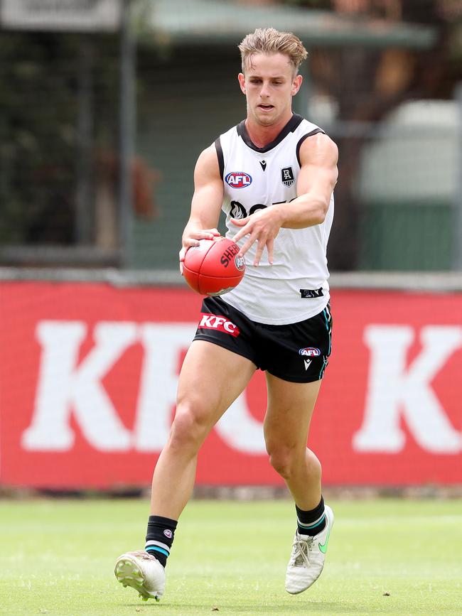 Jackson Mead’s pre-season form has been a talking point. Picture: Sarah Reed