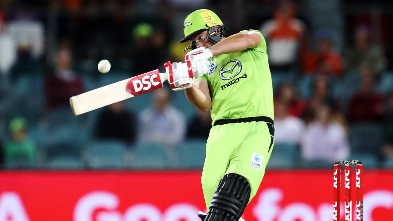 Daniel Sams saved the day for Sydney Thunder in the BBL match against Heat.