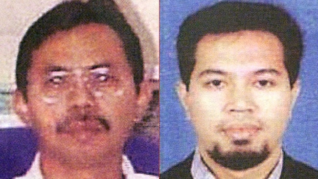 Terrorist masterminds: Azahari “Demolition Man” Husin and Noordin “The Moneyman” Top.