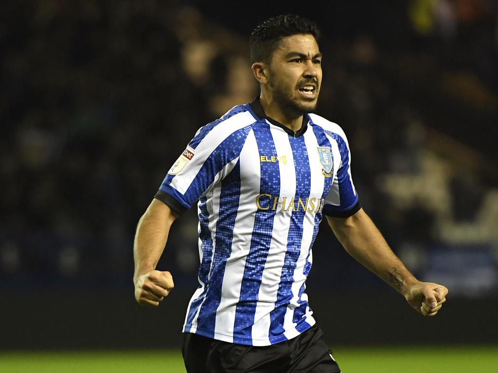 Massimo Luongo had a tough spell at Sheffield Wednesday Picture: George Wood/Getty Images