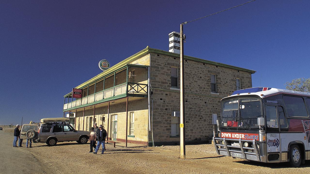 Exterior of the Marree Hotel. Picture: SA Tourism Commission.