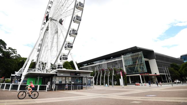 BEFORE: The heart of Southbank houses hundreds of residents and businesses. Picture: NCA NewsWire / Dan Peled