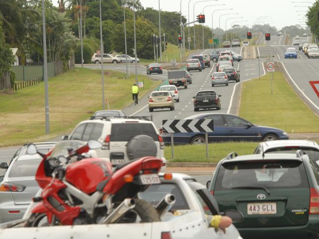 The council has a plan to fix congestion towards the Northern Beaches Pictured is Mackay Bucasia Rd. Picture: Lee Constable.