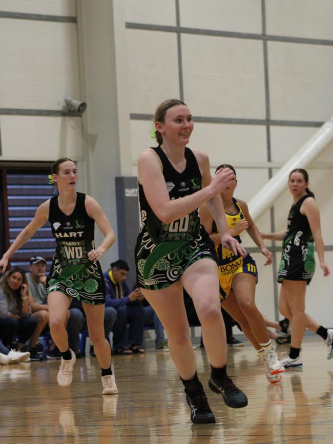 HART Sapphire Series round 1 2024 (Ruby) Darling Downs Panthers v Bond University Bull Sharks Netball