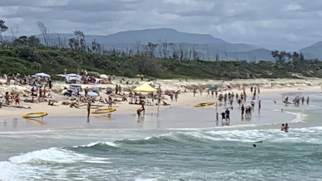 The Wreck is a popular surf spot in Byron Bay, named after the remains of the SS Wollongbar sank just offshore during a cyclone in 1922.