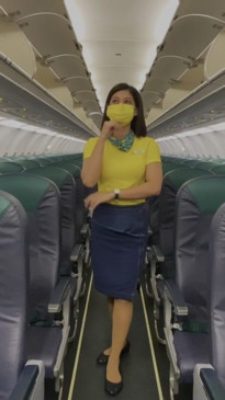 Flight attendant's wild flight secret