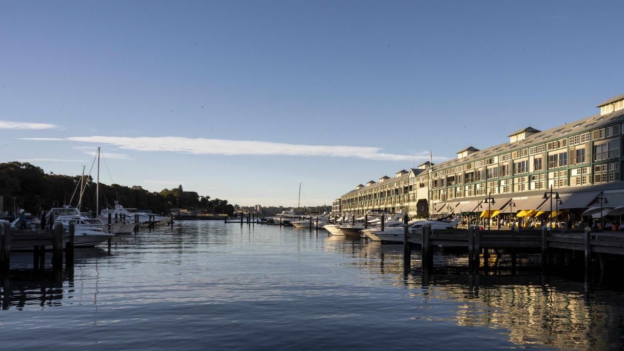 The incredible Woolloomooloo Finger Wharf. Picture: Daily Telegraph, Monique Harmer