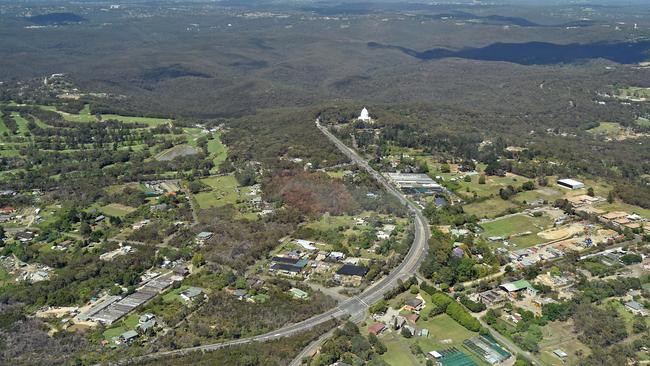 The new sports complex will be built on land next to the Baha'i Temple at Ingleside. Picture: Troy Snook