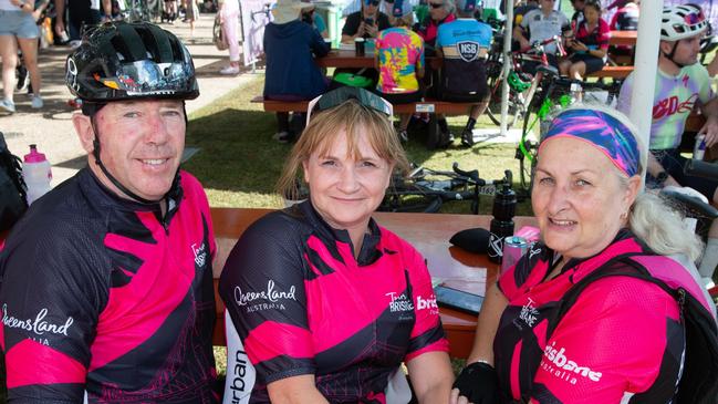 Thousands of cyclists took to the streets of the river city on Sunday for the Tour de Brisbane. \Photo: Grace Kessels.