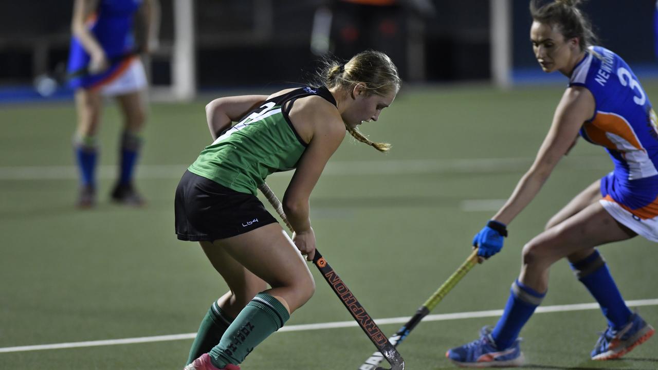 Ella White (left) of Norths has been selected in the Australian under 18 women's hockey squad.