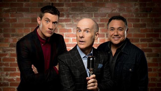 Ed Kavalee, Tom Gleisner and Sam Pang are about to start the tenth season of Have You Been Paying Attention.