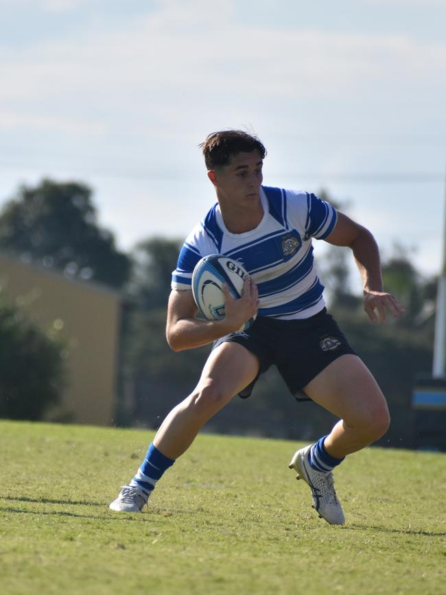 Nudgee v Brisbane Grammar in GPS rugby action.