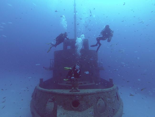 Diving in Malta.