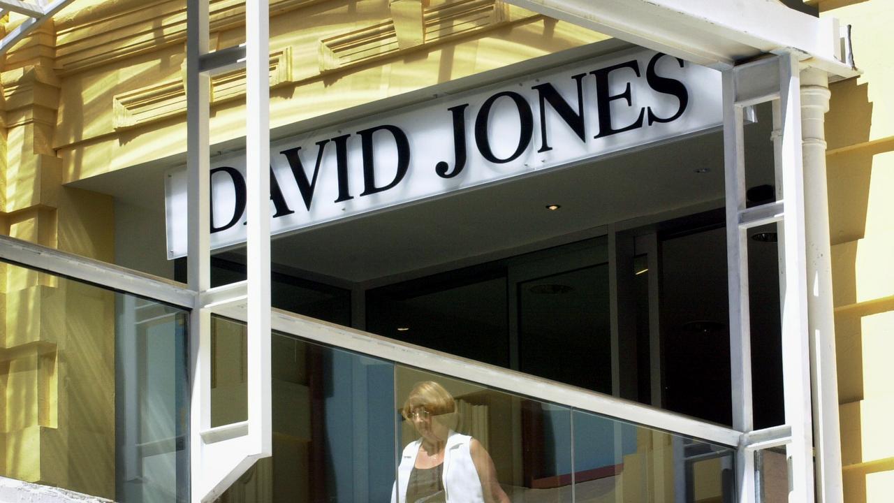 David Jones has said many of items may not go online because of deals it has with major brands. Picture: Megan Lewis.