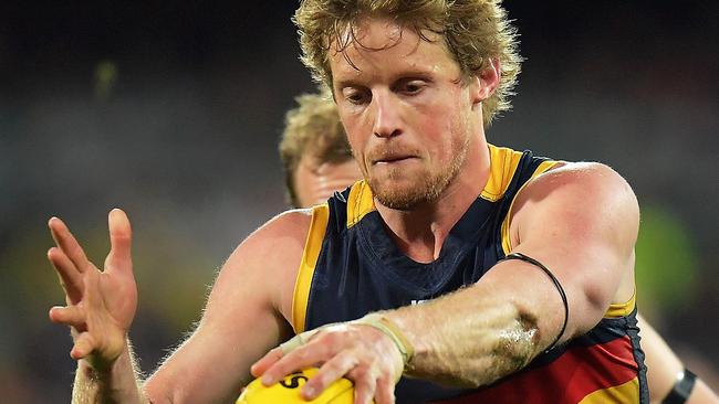 Rory Sloane in action for Adelaide.