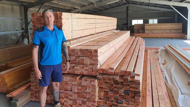 Dynamic Timbers manager Nathan Smith said a shortage of materials has meant up to an eight week delay of trusses made at their Innisfail premises which are then sold at their Cairns, Innisfail and Atherton stores.