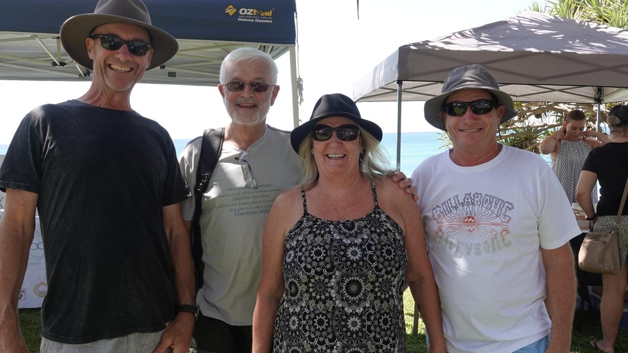 Darryl Mattinson, Steve Young and Lyn and Gary Mattinson. Picture: Chris Knight