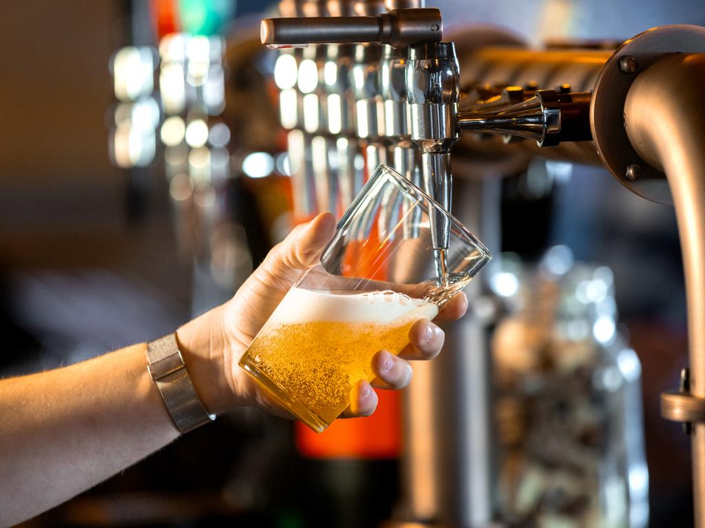 Forget drinking pints and instead go for a bottle of beer. Picture: iStock