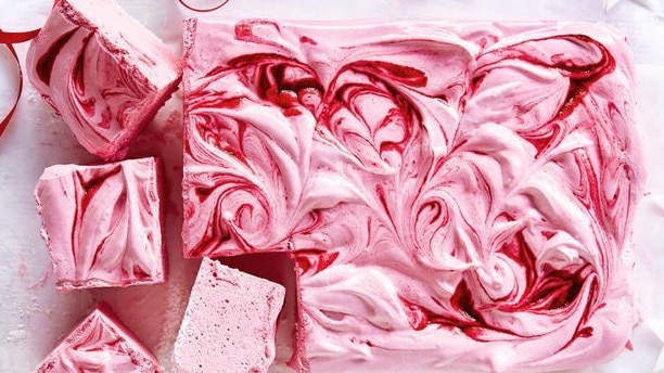 Try this raspberry ripple marshmallows.