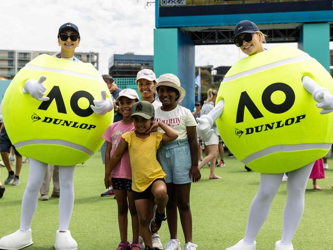 A new interactive entertainment precinct is coming to the Australian Open. Picture: Diego Fedele