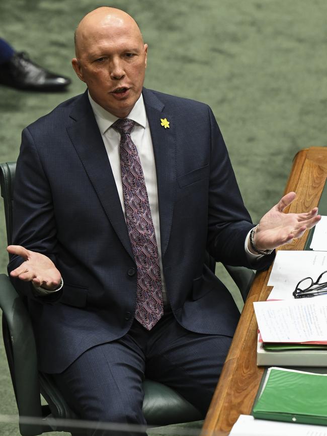 Peter Dutton. Picture: Getty Images