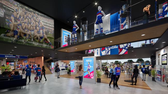 The Whitten Oval precinct is set for a major redevelopment